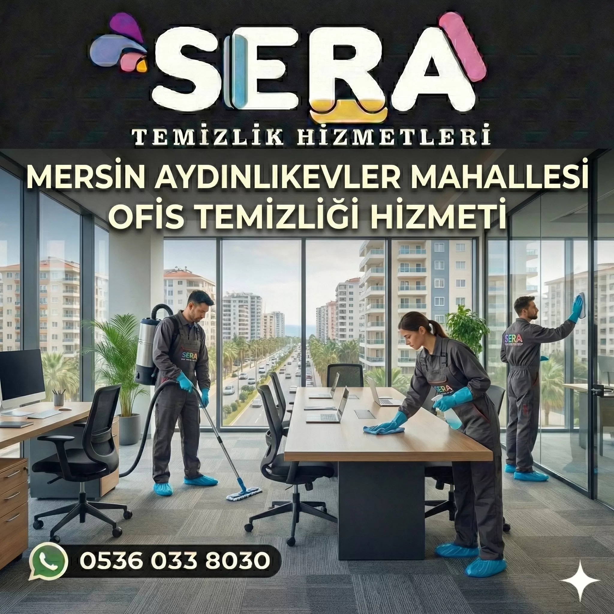 Mersin Aydınlıkevler Mahallesi Ofis Temizliği