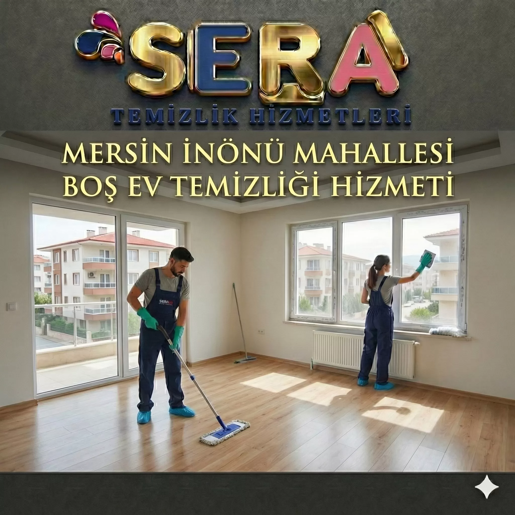 Mersin İnönü Mahallesi Boş Ev Temizliği