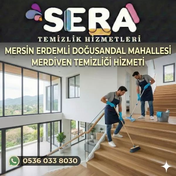 Mersin Erdemli Doğusandal Mahallesi Merdiven Temizliği Hizmeti